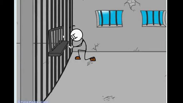 Целый побег игра Стикмен смотреть онлайн