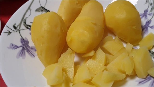 быстрый салат с картошки мундире, соленой капусты и фасоли смотреть онлайн