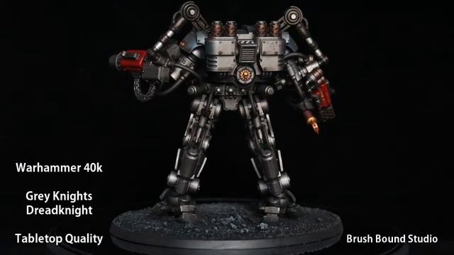 Grey Knights Dreadknight Preview Warhammer 40k смотреть онлайн