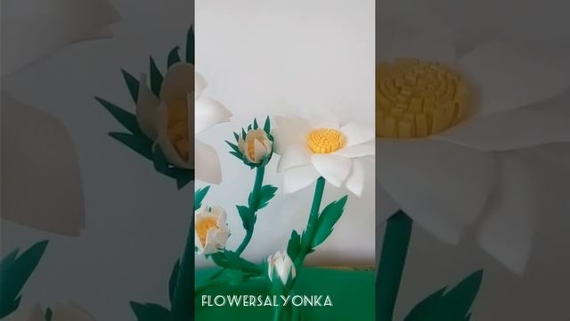 Ростовые цветы!Ромашки из изолона! смотреть онлайн