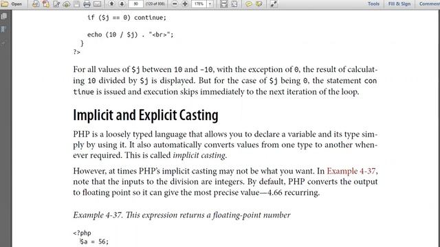 Looping, Continue, Break statements, Type Casting- PHP смотреть онлайн