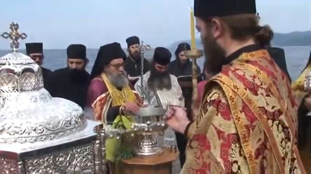 055 - Монастырь Дохиар. Святая гора Афон. смотреть онлайн