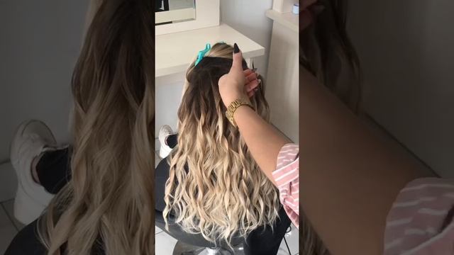 Видео урок‼️‼️ низкий хвост♥️♥️ #серфлоконы #хвост #видеоурок смотреть онлайн