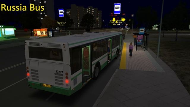 OMSI 2. ЛИАЗ 5292.22. Карта Москва. Еду по маршруту №149 до Коровино. смотреть онлайн