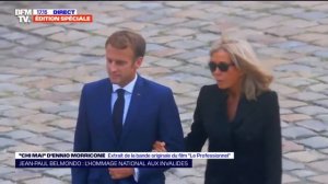 Жан Поль Бельмондо Профессионал, Прощание с легендой под музыку Эннио Морриконе