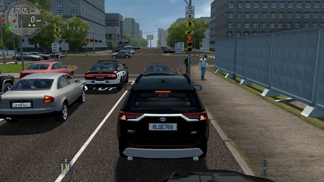City Car Driving #4 - 2021 Toyota RAV4 Prime | Real Driving смотреть онлайн