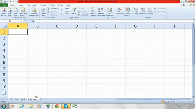 Free Learn MS-Excel 2010 consolidate in excel 2010 in HIndi By Aasaan Haina смотреть онлайн