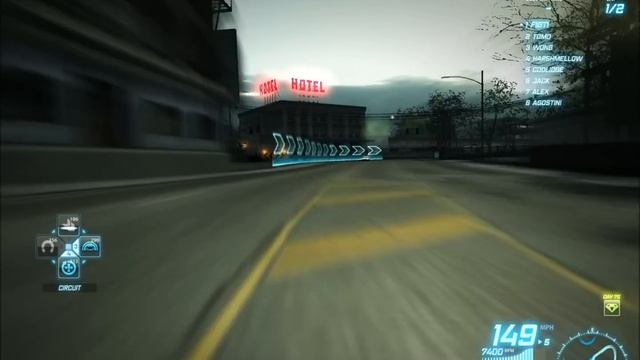 NFSW - Intel Core 2 Duo 2.66Ghz and GeForce 8600GT 256MB - Test смотреть онлайн