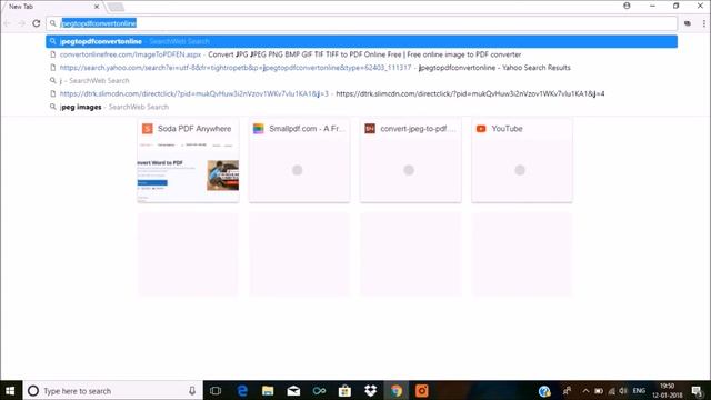 HOW TO CONVERT JPEG TO PDF ? BY COMPUTER WORLD TIPS AND TRICKS IN HINDI.. смотреть онлайн
