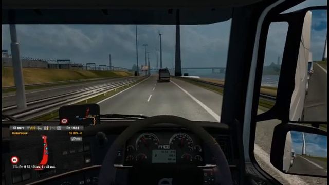 Euro Truck Simulator 2 Multiplayer LIVE | Руль : Logitech formula vibration feedback wheel смотреть онлайн