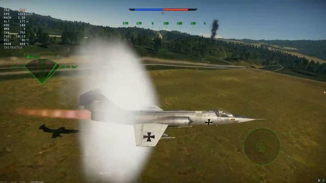 WIDOWMAKER | SUPERSONIC Gun & Bomb Runs (War Thunder F-104G) смотреть онлайн