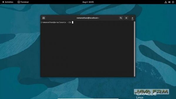 How to open Applications using Run command Box in Oracle Linux 9