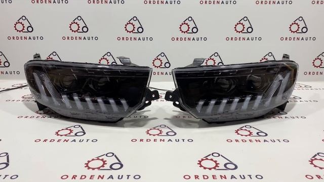 LED фары для Гранта FL мульти ДХО и бегающие поворотники смотреть онлайн