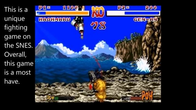16-Bit Reviews - Samurai Shodown & First Samurai (SNES) смотреть онлайн