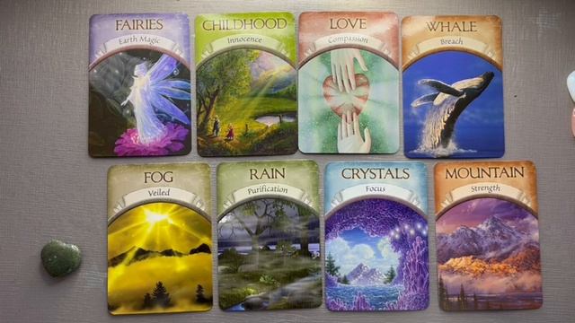 ? Earth Magic Oracle Cards Flip Through + Pick a Card ? | Teacup Tarot ☕️ смотреть онлайн