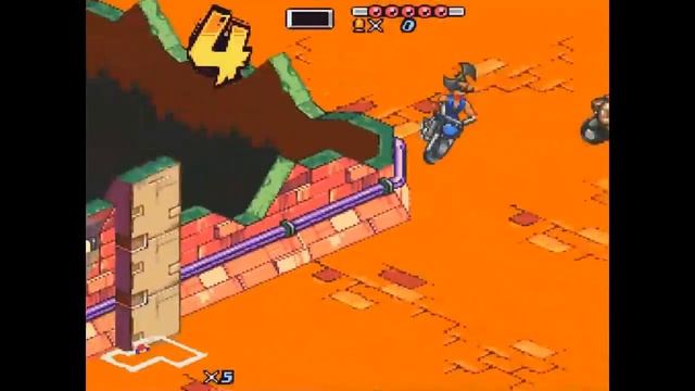 Biker Mice from Mars - Battle Race Very Hard - Throttle смотреть онлайн