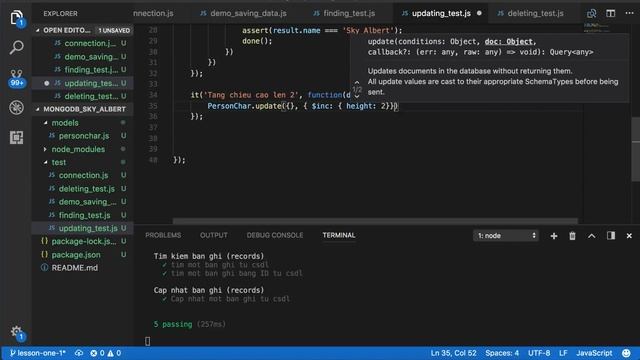 #16 | Thực hiện cập nhật với Operator trong MongoDB - RHP Team смотреть онлайн