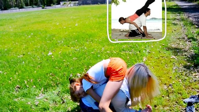 Йога//СЛОМАЛА НОГУ СЕСТРЕ! смотреть онлайн