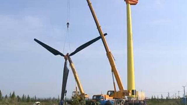 Первый "ветряк" за Полярным кругом! смотреть онлайн