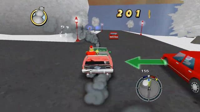 The Simpsons Hit & Run - The Giant Snowglobe Mod смотреть онлайн