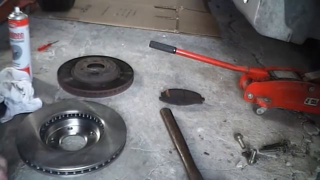 Nissan Presage 2006 Brake overhaul смотреть онлайн
