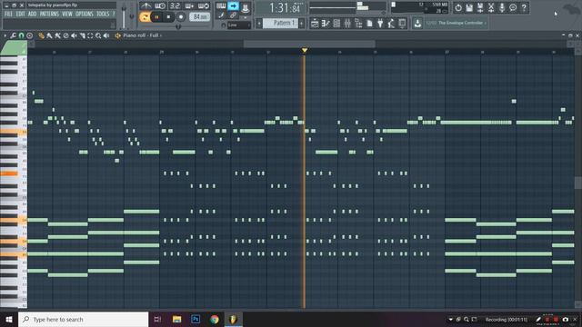 Kali Uchis - telepatia (MIDI + FLP) (FL Studio Piano Tutorial / Cover) смотреть онлайн