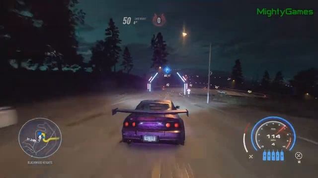 Nissan 180sx | Night Street Race | Need For Speed Heat смотреть онлайн