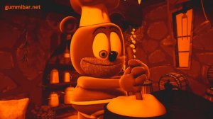 Gummibär HALLOWEEN Monster Mash ORANGE And BLACK