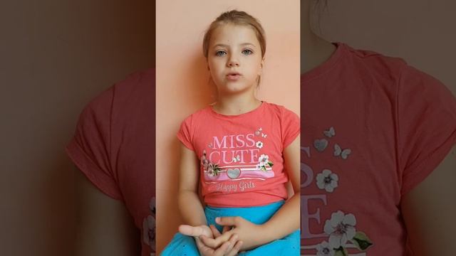 Детский христианский стих. МСЦ ЕХБ. "Дивны Библии страницы". Рассказывает Виктория. смотреть онлайн