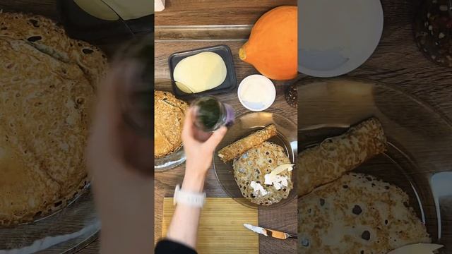 Блинчики со сливочным сыром ? Подписывайтесь на канал ? #рекомендации  #топ #2023 #reels #бличики