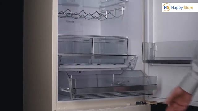 Двухкамерный холодильник Vestfrost VF 3663 MB смотреть онлайн