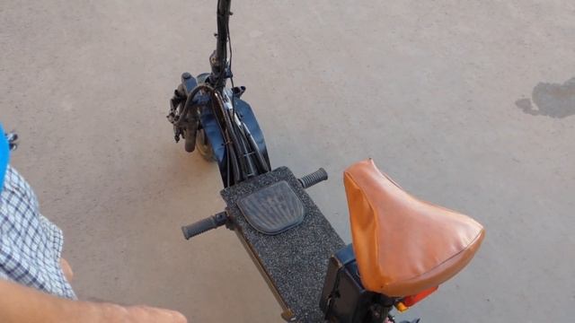 Простой (непростой) электросамокат из гироскутера своими руками часть 4 смотреть онлайн