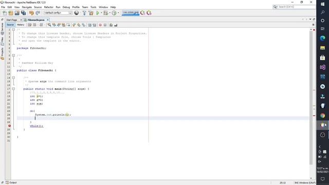 6. CURSO DE PROGRAMACION || JAVA || SUSECION DE FIBONACCI смотреть онлайн