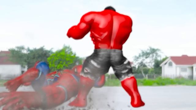 Evolution Of HULK & SPIDERMAN SUPER HEROES | LIVE ACTION STORY смотреть онлайн