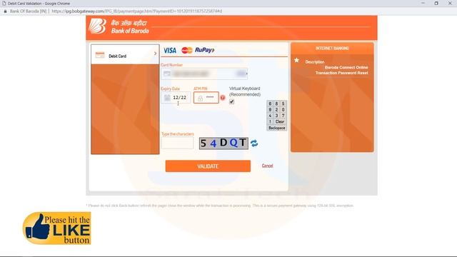 How to Reset Bank of Baroda Transaction Paasword | forgot Transaction password | Baroda connect