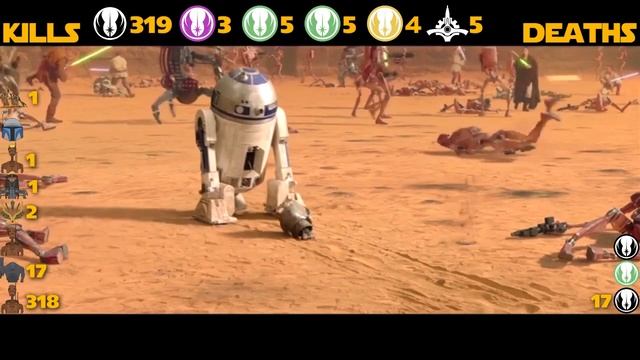 Star Wars Geonosis Assault Team Carnage Count смотреть онлайн