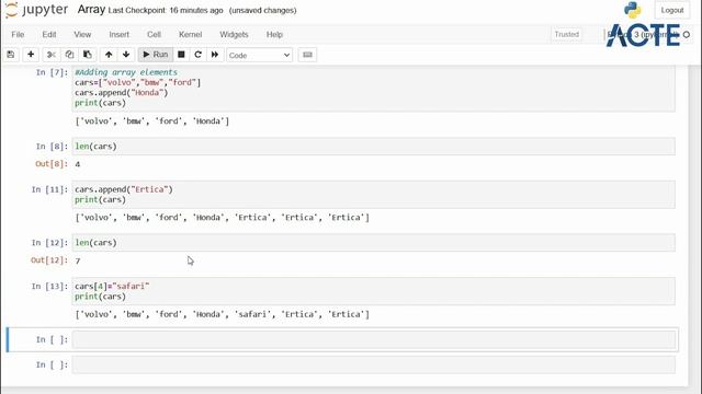 PYTHON | "Creating an Array Function in Python for Data Science" | Part - 6 смотреть онлайн