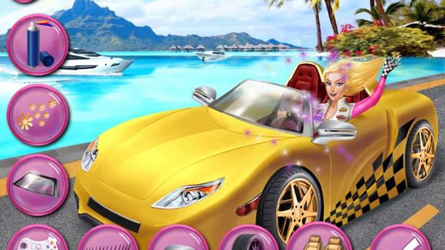 Мультик игра Машина мечты Барби (Barbie's Dream Car) смотреть онлайн