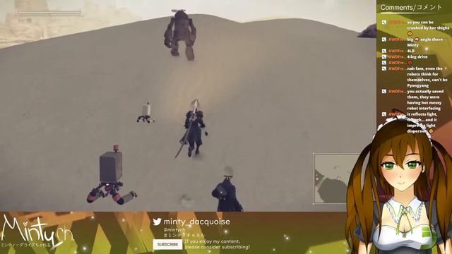 NieR:Automata (2017) EP 2 Live Play (Minty Channel) смотреть онлайн