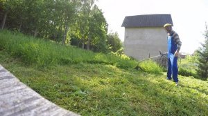 Триммер  STIHL FS38 после 7 ЛЕТ  службы)Лучшая мотокоса для дачников.Покос травы под мульчирование.