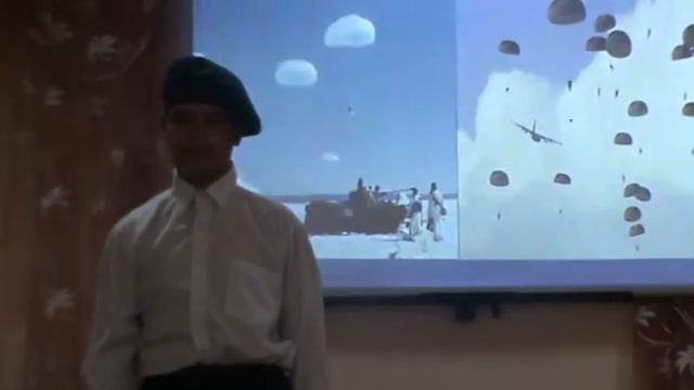 Вокальный номер "Голубые береты" смотреть онлайн