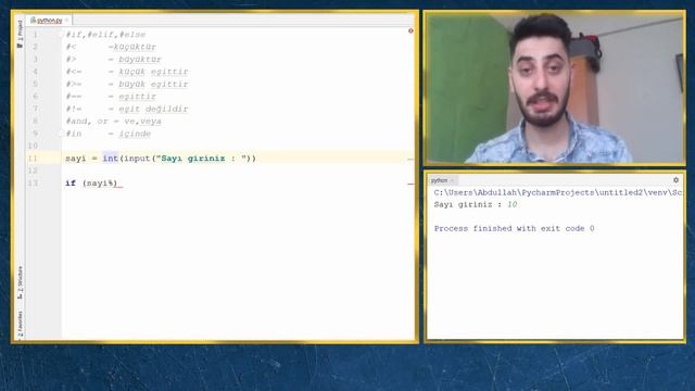 Python Ders #6 - Koşullu İfadeler(If,Elif,Else,And,Or,In) смотреть онлайн