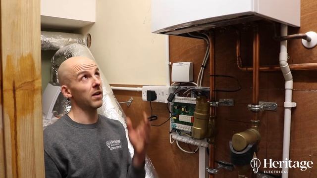 Part 1: Vaillant Heating Control Wiring - Ecotec Boiler; VRC700; VR71 Wiring Centre