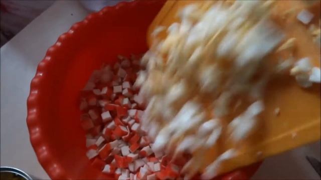 Самый вкусный Крабовый салат на Новый год смотреть онлайн