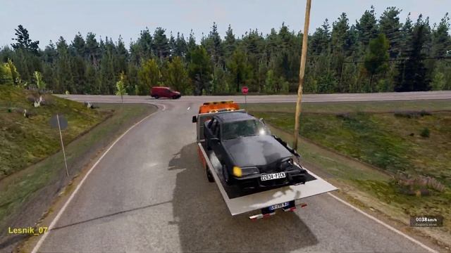 FORD SIERRA MK2 RESTORATION AFTER AN ACCIDENT - BeamNG.drive смотреть онлайн