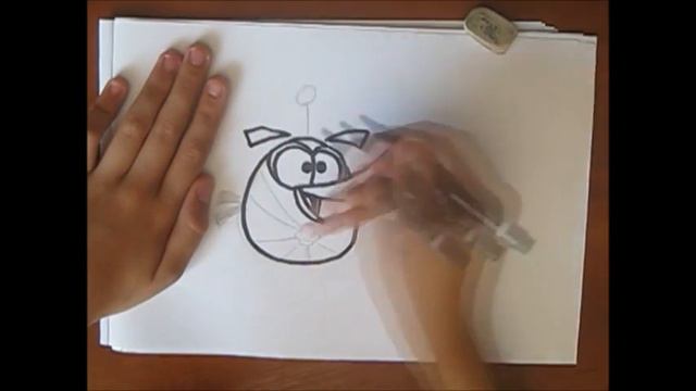 How To Draw Atom Bird from Angry Birds Space ✎ YouCanDrawIt ツ смотреть онлайн