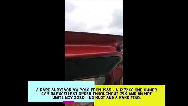 Classic Cars For Sale UK YouTube channel - 1985 VW Polo - get your Classic Car Sold for FREE!! смотреть онлайн