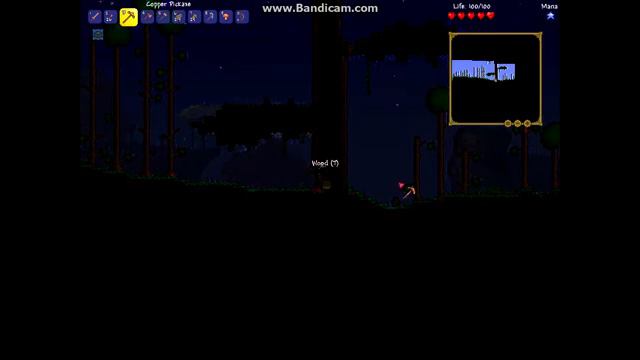 Terraria Начало соло виживания #1 смотреть онлайн