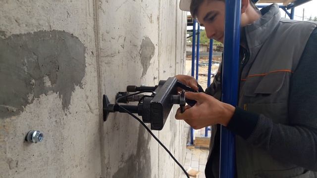 Монтаж фасадной конструкции с использованием дюбеля фасадного (горяций цинк) с прессшайбой Profi смотреть онлайн