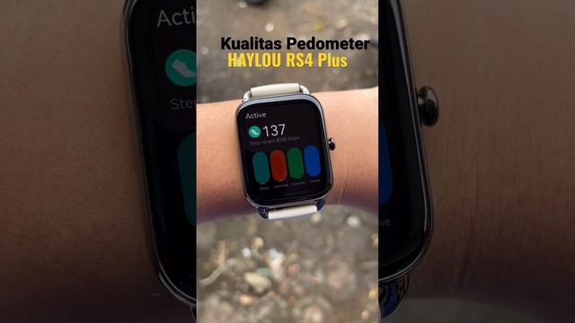 Tes AKURASI Pedometer HAYLOU RS4 Plus смотреть онлайн